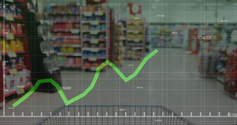 Rising Market Trends in Retail Shopping Concept