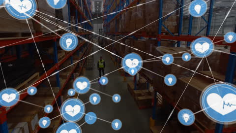 Digital Future of Smart Warehousing with Advanced Connectivity