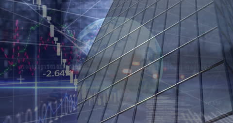 Global Business Analytics Modern Architecture Concept