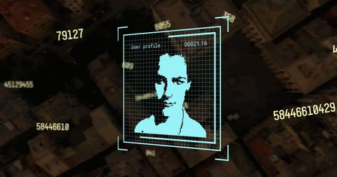 Digital Identity and Global Data Security Visualization - Download Free Stock Images Pikwizard.com