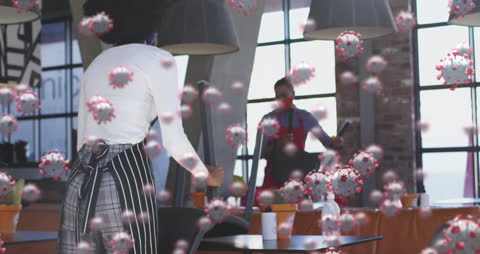 Conceptual Animation of Party During Pandemic