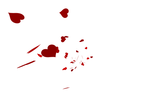 red heart scatter on transparent background for valentine concept - Download Free Stock Videos Pikwizard.com