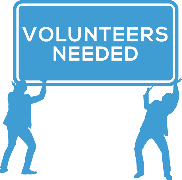 Digital Silhouettes Holding Volunteers Needed Sign Transparent - Download Free Stock Videos Pikwizard.com