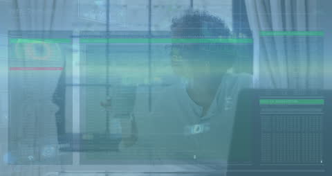 Senior Businesswoman Analyzing Digital Data with Coffee