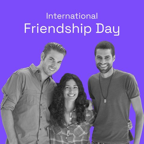 Celebrating International Friendship Day with Smiling Friends