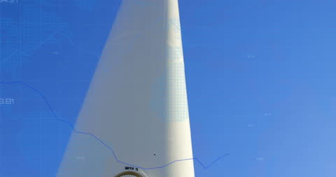 Engineer Analyzing Wind Turbine Data for Environmental Sustainability