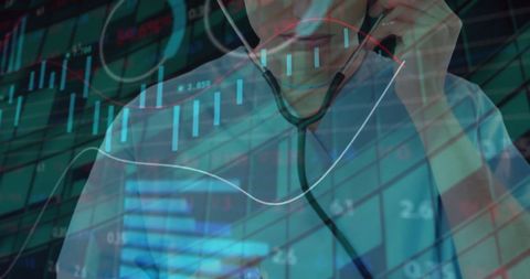 Healthcare and Financial Data Integration Concept