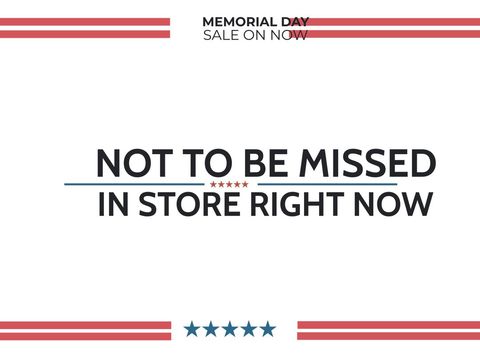 Memorial Day Sale Promotion with Patriot Themes - Download Free Stock Templates Pikwizard.com