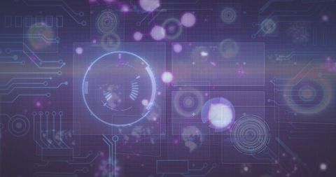 abstract digital interface and data processing visualization - Download Free Stock Images Pikwizard.com