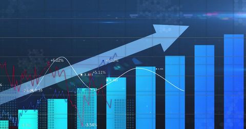 Rising Statistical Data Visualization and Analysis - Download Free Stock Images Pikwizard.com