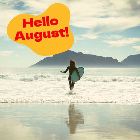 Celebrating August with Beach Adventure Vibes