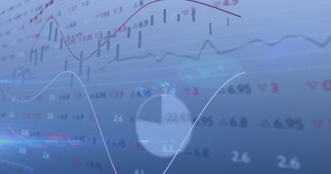Abstract Financial Data and Market Trends Background - Download Free Stock Images Pikwizard.com
