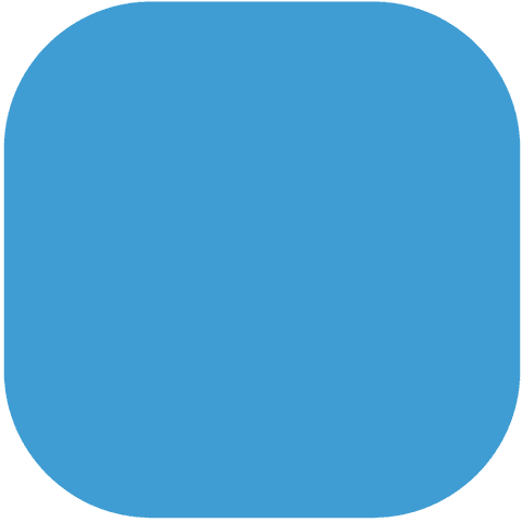 blue abstract rounded square shape on transparent background - Download Free Stock Videos Pikwizard.com
