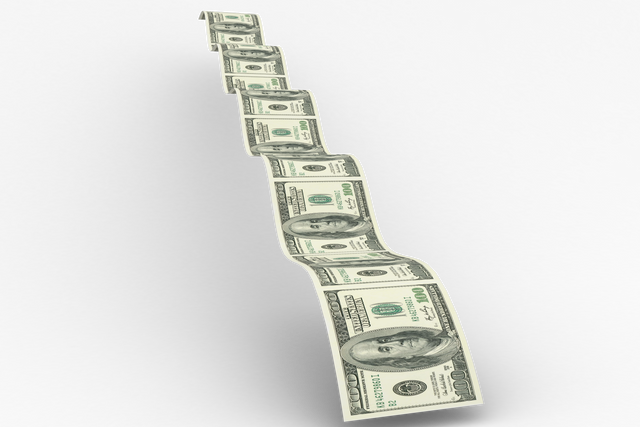 3D Flowing Dollar Bills Passage on Transparent Background Format - Download Free Stock Videos Pikwizard.com