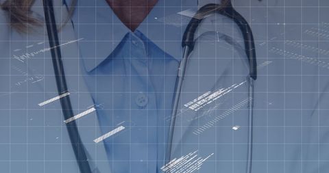 Digital Health Security with Doctor Overlaying Medical Concepts - Download Free Stock Images Pikwizard.com