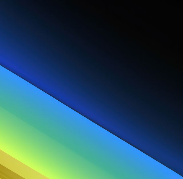 Abstract gradient geometric background featuring bold diagonal lines with vibrant blue, yellow, and green shades. Ideal for use in digital art projects, web design, graphic design, and presentations. This visually striking image can add a modern touch to branding materials, social media graphics, and advertising campaigns.