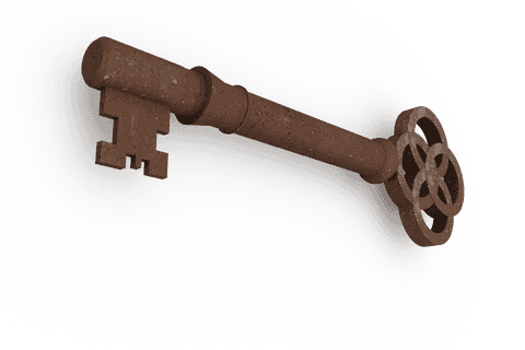 Illustration of Bronze Key on Transparent Background - Download Free Stock Videos Pikwizard.com