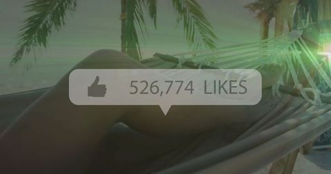 Tropical Hammock Relaxation with Social Media Engagement