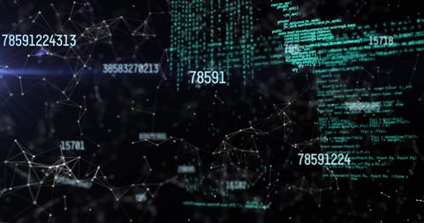 Digital Data Networking with Cloud Interface Imagery - Download Free Stock Images Pikwizard.com