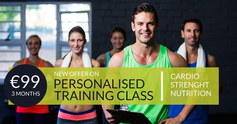 fitness group promotes gym membership and wellness programs - Download Free Stock Templates Pikwizard.com