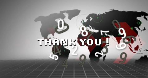 Digital Appreciation with Global Data Background