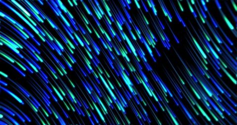 Cool Blue and Green Light Trails for Futuristic Design - Download Free Stock Images Pikwizard.com