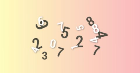 dynamic number movement against gradient background - Download Free Stock Images Pikwizard.com