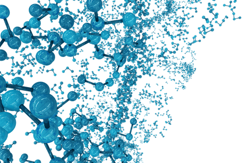 Blue Chemical Formula Illustration on Transparent Background - Download Free Stock Videos Pikwizard.com