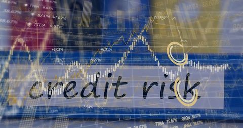 Analyzing Financial Data and Credit Risk Concepts - Download Free Stock Images Pikwizard.com