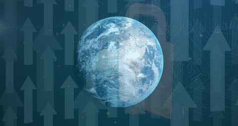 Global Data Analytics and Technology Concept