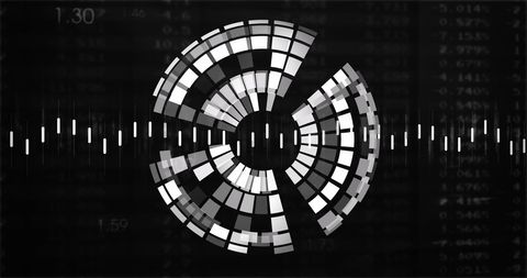 Abstract Digital Globe and Analyzing Data Patterns - Download Free Stock Images Pikwizard.com