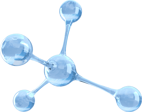 Transparent Chemistry Molecule on White Background - Download Free Stock Videos Pikwizard.com