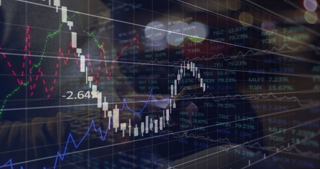 Abstract Stock Market Data and Trading Graphs Representation - Download Free Stock Images Pikwizard.com