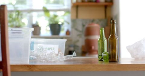 Recycling's Subtle Art: Kitchen Waste Segregation for a Greener Future - Download Free Stock Images Pikwizard.com