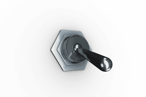 digital silver switch lever on transparent background - Download Free Stock Videos Pikwizard.com