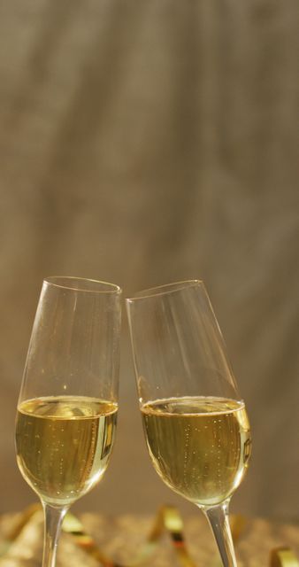 Champagne Toasting Glasses Celebrating Romance and Joy - Download Free Stock Images Pikwizard.com