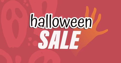 Halloween Sale Banner with Zombie Hand Graphics - Download Free Stock Images Pikwizard.com
