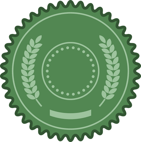 abstract green insignia emblem with transparent background - Download Free Stock Videos Pikwizard.com