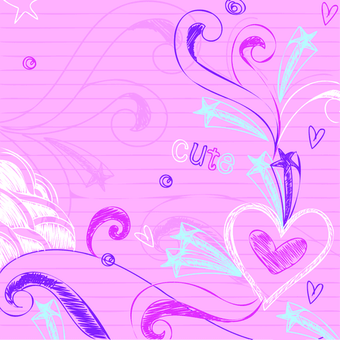 transparent cute text art with abstract doodle patterns - Download Free Stock Videos Pikwizard.com