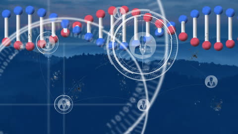 Digital DNA Strand and Network Overlay Concept
