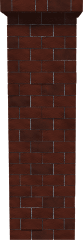 seamless vertical red brick chimney texture on transparent background - Download Free Stock Videos Pikwizard.com