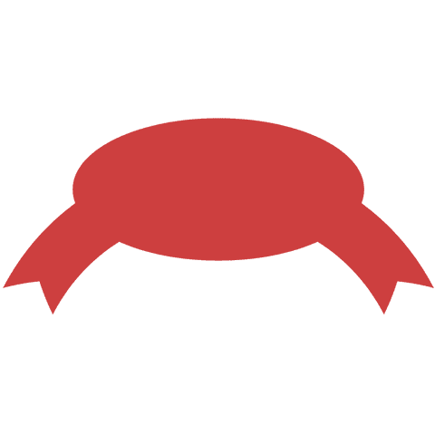 red ribbon banner with transparent background for text overlay - Download Free Stock Videos Pikwizard.com