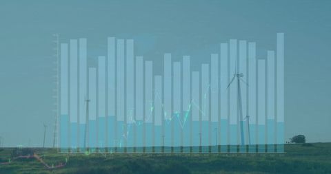 Sustainable Energy Data Analysis with Wind Turbines Overlay