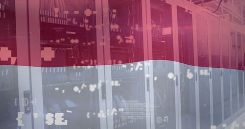 Indonesia Technology Advancement with Data Centers and Networking - Download Free Stock Images Pikwizard.com