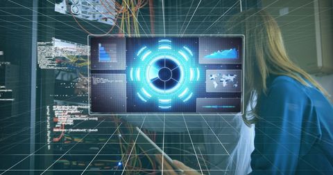 Global Tech Connections Concept with Digital Interface - Download Free Stock Images Pikwizard.com
