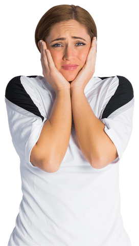 transparent nervous composite football fan expressing anxiety - Download Free Stock Videos Pikwizard.com