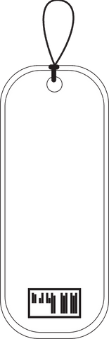 White Retail Tag with Copy Space on Clear Background, Minimalist Vector Design - Download Free Stock Videos Pikwizard.com