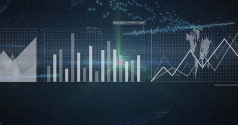 Financial Data Analytics in Digital Interface Design - Download Free Stock Images Pikwizard.com