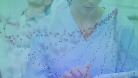 Illustration of Young Students Engaged with Technology and Math