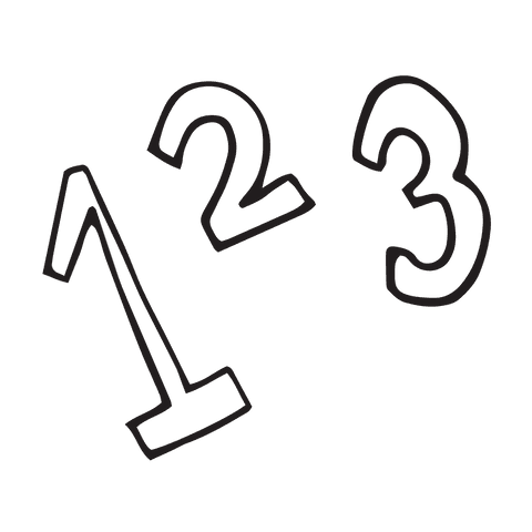 Transparent Numbers 1 2 3 Illustration Vector Design - Download Free Stock Videos Pikwizard.com